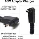 65W Charger Compatible with Acer Aspire 5 3 1 A515-54 A515-44 A515-55 A115-31 A13-045N2A C740 R5-571T C738T R7-371T SF314-52 SP513-52N SP111-33 SF314-51 PA-1650-80 Laptop Power Cord