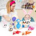 3 x 3D Printed Easter Eggs and Animals Gift Unique Easter Basket Fillers for Toddlers & Kids | Holiday Party Favors and Home Decor (12pcs)
