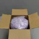 EXQ Home Fleece Throw Blanket for Couch or Bed - 3D Stripe Jacquard Decorative Blankets - Cozy Soft Lightweight Fuzzy Flannel Blanket Suitable for All Seasons(50"×60", Light Purple)