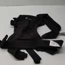 Ergobaby Embrace Cozy Newborn Baby Wrap Carrier (7-25 Pounds), Ponte Knit, Pure Black