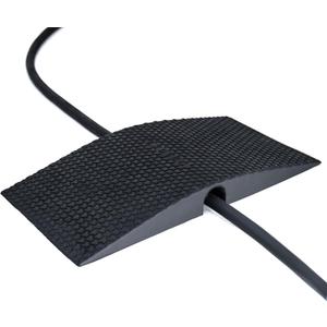 EV Charger Cable Protector Garage Door Pass Through, Design to Minimize Gaps, Soft Rubber, Heavy Duty, for All Tesla (Model 3/Y/X/S) and J1772 Mobile Chargers and Wall Connectors