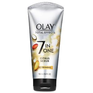 Facial Cleanser by Olay Total Effects Refreshing Citrus Scrub Face Cleanser, 5 Ounce