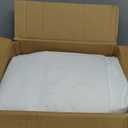 10 Pack White Round Tablecloths, 120 Inch Stain Resistant and Wrinkle Polyester Fabric Washable Table Clothes Cover for Kitchen Dining, Wedding, Reception Banquet, Birthday Party, Buffet Restaurant