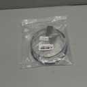 2-Pack 4 inch Flower Pot Holder Ring, Wall Mounted Metal Planter Hanger, Indoor Use, Matte Black, 40 lbs Capacity