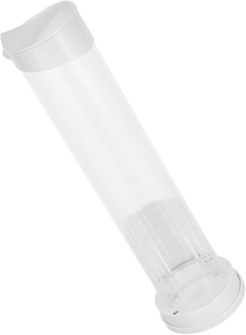 Ice Cream Cone Storage Dispenser Reusable Plastic Cone Holder with Stable Base for Easy Access for Home and Commercial Use Transparent Design for Ice Cream Display