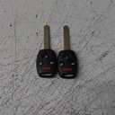 MechanMagic 2PCS Key Fob Remote Replacement Fits for Honda Civic EX Si Hybrid 2006 2007 2008 2009 2010 2011 2012 2013 Acura Mdx 2007-2013 N5F-S0084A Keyless Entry 4 Btns Remote Control 35111-SVA-306