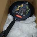 T-Fal Ultimate Hard Anodized Nonstick Fry Pan With Lid 12 Inch, Oven Broiler Safe 400F, Lid Safe 350F, Cookware, Pots and Pans, Kitchen Frying Pans, Skillets, Home, Dishwasher Safe, Onyx