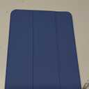 JETech Case for iPad (A16) 11th Generation 11 Inch 2025 / iPad 10th Generation 10.9 Inch 2022, Slim Smart Cover with Hard PC Translucent Back, Supports Touch ID, Auto Wake/Sleep (Navy Blue)