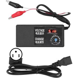 Aramox Electric Embedder, 100240V 12V 5A Beehive Heating Device Beekeeping Embedder Adjustable Voltage Voltage Display Beekeeping Tools (US Plug)