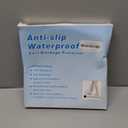 Waterproof Extra Wide Leg Cast Cover for Shower Adults, Extra Large Half Leg Shower Cover with Non-Slip Bottom, Watertight Foot Protector for Plus Size Adults Surgery Shower Boot