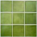Commomy 10 Pcs Matte 3D Green Peel and Stick Tile 11.8"x11.8" Ultra-Light PVC Square Peel and Stick Backsplash for Kitchen Peel and Stick Wall Tiles for Bedroom,Living Room,Bathroom,RV
