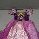 Princess Rapunzel Costume for Girls Dress Up | with Rapunzel Accessories for Birthday, Girls Halloween Costume, Trick or Trea, Theme Party, Role Play (Purple, 4-5T)