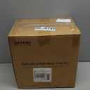 GICOOL 2 Pack, 13x5.00-6 Flat Free Lawn Mower Tire and Wheel, 13x5-6 Riding Lawnmower Tire with 3"-6" Centered Hub and 3/4" & 5/8" Bearings, Tractor Turf Tire Turf-Friendly, 2 Pack