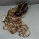 Dirty Blonde Synthetic Lace Front Wig,136 Pre Plucked Curly Glueless Wigs for Women Daily Party Use 26IN(#TT6/1603)