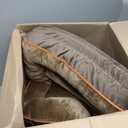 Bedsure Orthopedic Dog Bed Medium Size Dogs - Washable Medium Dog Cat Bed Waterproof, Comfort Pet Couch Sofa with Washable Removable Cover, Pets Bed with Nonskid Bottom, Brown, 28"