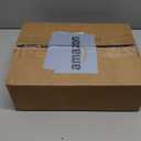 Large Decorative Bowl, Fruit Bowl for Kitchen Counter, Modern Resin Bowl for Home Decor, Key Holder for Entry Table, Artificial Stone Black