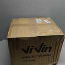ViVin 1 Inch Binders 3 Ring, Sturdy 3 Ring Binder, 36 Pack Bulk, White