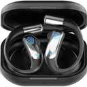 AI Language Translator Earbuds, 4-in-1 OWS Real Time 144 Languages and Accents Translation Earbuds, Audifonos Traductores Inglés Español Translation Device for Travel Business Learning, Black