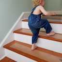 Non Slip Stair Treads 4 x 32, 15 Pack Pre-Cut Transparent Anti Slip Strips, Waterproof and High Viscosity, Adds Non Slip Traction to Floor, Bathroom, Safety for Kids, Elders and Pets