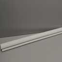 Yaocom 2 Strip White 32 Inch Vinyl U-Shape Door Bottom Seal, Slide on Weatherstrip Interior Door Bottom to Block Light and Reduce Noise Fits 32 x 1-3/8 Doors, Fills 1/2 1-1/2 Gaps