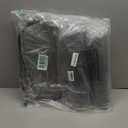 Shinnwa Windsor Chair Cushions Set of 6, Farmhouse Kitchen Seat Cushions, Non Slip Chair Pads for Dining Room, 6 Pack, 17 x 15.5 inches, Black