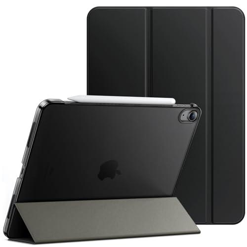 JETech Case for iPad Air 11-Inch M3/M2 (2025/2024), iPad Air 5/4 (2022/2020 5th/4th Generation 10.9-Inch), Slim Stand Hard Back Shell Cover with Auto Wake/Sleep (Black)