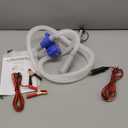 Fuel Transfer Pump Electric With Auto-Stop Sensor Leak Protection, 3.2GPM 72" Long Hose Lithium Battery Rechargeable Portable Automatic Gas Can Pump, for Gasoline/Diesel/Kerosene/Water, Blue