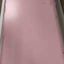 JOYLDIAS Children's Wooden Desk, Children's Desk with Chair, Multifunctional Children's Learning Table with Shelves and Storage Space, Pink