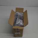 iSPECLE Small Sink Dish Drying Rack, Capacity Expandable Narrow Dish Drainer for RV Kitchen Counter with Cup Holder and Utensil Holder, Fit for 12"~18.3" Sink, Black