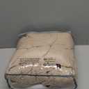 U-NICE HOME 4 Seater Sofa Cover 91 Inch Large Couch Covers for 4 Cushion Couch with Elastic Straps Water Resistant Furniture Protector Cover for Pets Cat (Sofa XX-Large, Coffee/Beige)