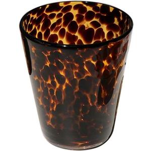 Vhitler Leopard Print Vintage Drinking Glasses Y2k Cute Mugs Cheetah Print Aesthetic Cups Aesthetic Room Decor Aesthetic Stuff (Leopard Print,300ml)