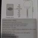 Pool Thermometer Floating Easy Read, LED Colored Solar Thermometer Floating,Suitable for Swimming Pool/Hot Tub/Hot Spring/Aquarium