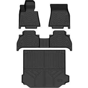 Cartist Floor Mats and Cargo Liner Fit for BMW X5 2019-2025 2026 All Weather Floor Mat X5 Accessories Heavy Duty Carpet Protection (Only for 5 Passengers)