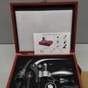 Wine Opener,Wine Bottle Opener, Wine Accessories Areator Wine Opener Kit, Red wine Corkscrew Set with Wood Case,Wine Gift with Luxury Packaging