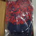 Golf Head Covers Knitted Woods Driver Fairway Hybrid Pom Pom Cover Washable Soft Kint Headcover 1 3 5 for Men Women Kids Sold in Separate ( Black&Red&White Stripes)