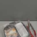 3 Section Grill Pan for Stove Tops with Detachable Handle, Nonstick Versatile Griddle Pan with Lid, Square Skillet PFOA Free, Black