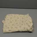 JadeRich 1 Pack Floral Bed Pillow Covers Soft Cozy Breathable All Cotton Yarn 20x30 Inch Ruffle Pillowcases (Olive)