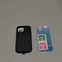 Annymall for iPhone 13 Case with 2 Screen Protector,Shockproof Drop Protection Full Body Heavy Duty 3 Layer Military Rugged Durable Phone Cover for Apple iPhone 13 6.1" (Black)