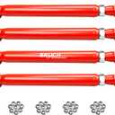 Adjustable 16" Lift Front Upper & Lower Control Arm for 19942001 Dodge Ram 1500 4WD and 19942009 Dodge Ram 2500/3500 4WD Red (2nd3rd Gen)