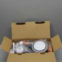 Umatoll Colorful Lighting Baby Balance Bike Toys for 1 Year Old Boys Gifts, Adjustable Seat Baby Walker, One Year Old Boy Birthday Gifts, 12-24 Months Toddler First Ride on Toys (Black)