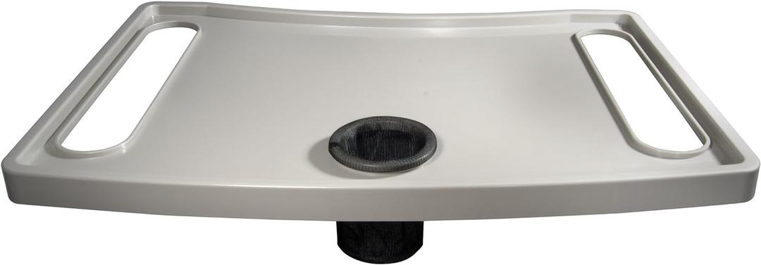 Drive Medical 10124 Walker Tray with Cup Holder, Gray