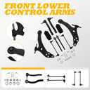 12PCS Front Lower Control Arm w/Ball Joint K620333 K620334
