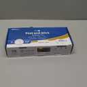 Art3d 102-Piece Backsplash Tile Peel and Stick for Stove Kitchen Bathroom Fireplace, 3in.  6in. Stick on Subway Tile Natural Stone White