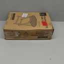 Small Patio Table, Folding Side Table, Accent Table, Wooden Top for Living Room, Bedroom (Square - Walnut - Set 2)