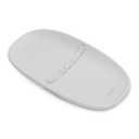 Evolur Eva Baby Changing Pad in Light Gray, Soft, Lightweight and Portable Changing Pad, Fits All Changing Table, Waterproof Firm Padding