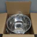 Rice Cooker 10 Cup Inner Pot Compatible with Tiger JBV-A18U, Non-Stick 304 Stainless Steel, Rice Cooker Replacement Pot, Dishwasher Safe