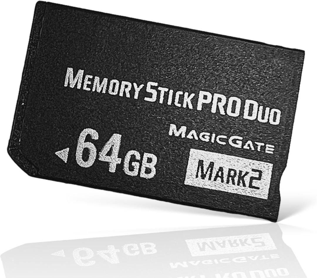 64GB Memory Stick Pro Duo (Mark2) - Compatible with PSP 1000, 2000, and 3000 Expansive Storage Capacity for PSP