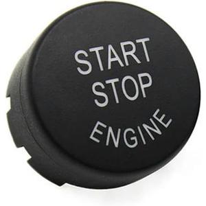 Button Trim Cover for BMW F/G Series 1/2/3/4/5/6/7 X3 X5 F20 F22 F30 F32 F01 F02 F10 F12 F25, Engine Start Stop Switch Cover Off Button