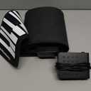 88 Keys Roll Up Keyboard Piano, Portable Electric Foldable Piano with Sustain Pedal, 14 Songs, 128 Tones, 128 Rhythms, Rechargeable & Dual BT Function, Music Gift for Beginners