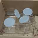 4Pack Plastic Candy Jars with lids,71Oz Clear Cookie Jars,Hexagon Candy Containers for Candy Buffet,Snacks,Food,Coffee Pod,Dog Treats,Washing Powder,Kitchen Storage